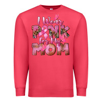 Cardinal i wear pink for my mom Premium Sweatshirt - CowGirlArtShop