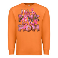 Carrot i wear pink for my mom Premium Sweatshirt - CowGirlArtShop