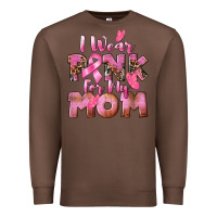 Chestnut i wear pink for my mom Premium Sweatshirt - CowGirlArtShop
