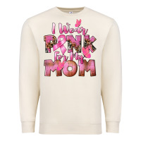 Sandshell i wear pink for my mom Premium Sweatshirt - CowGirlArtShop