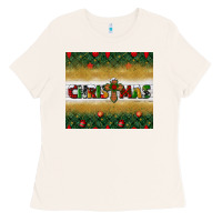 Bone Christmas with cross Ladies Tee - BundleAndBundleShop