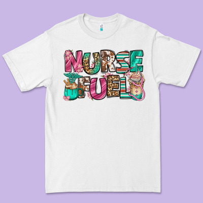 Nurse Fuel Coffee Cups Premium Tee Designed By Jasminsmagicworld