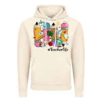 Vintage Artic teacher life pencils Vintage Hoodie - MaliasSmallBusiness