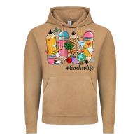 Vintage Camel teacher life pencils Vintage Hoodie - MaliasSmallBusiness