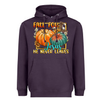 Plum fall for jesus he never fails Heavyweight Hoodie - CowGirlArtShop
