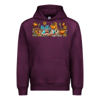 Mauve Wine hello pumpkin libbey glass Urban Hoodie - BundleAndBundleShop