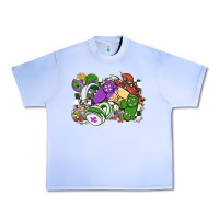 Grape Ice gamer mardi gras game controller Urban Heavy Tee - MaliasSmallBusiness