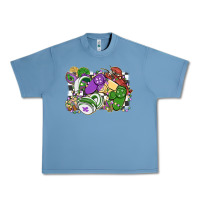 Pebble Blue gamer mardi gras game controller Urban Heavy Tee - MaliasSmallBusiness