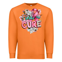 Carrot find a cure cancer awareness Premium Sweatshirt - CowGirlArtShop