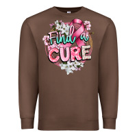 Chestnut find a cure cancer awareness Premium Sweatshirt - CowGirlArtShop