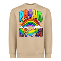 Mushroom Western Proud Mom Heavyweight Sweatshirt - BundleAndBundleShop
