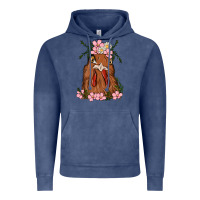 Vintage Denim chicken Vintage Hoodie - MaliasSmallBusiness
