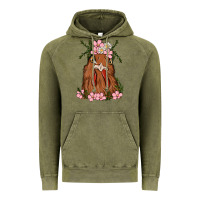 Vintage Olive chicken Vintage Hoodie - MaliasSmallBusiness