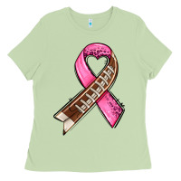 Matcha breast cancer sport ribbons Ladies Tee - AdoDesignShop