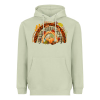 Matcha fall rainbow Heavyweight Hoodie - CowGirlArtShop