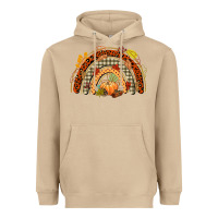 Mushroom fall rainbow Heavyweight Hoodie - CowGirlArtShop