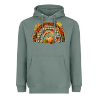 Sage fall rainbow Heavyweight Hoodie - CowGirlArtShop
