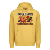 Antique Gold just a girl who loves fall Premium Hoodie - CowGirlArtShop