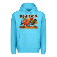 Ocean Blue just a girl who loves fall Premium Hoodie - CowGirlArtShop