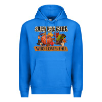 True Royal just a girl who loves fall Premium Hoodie - CowGirlArtShop