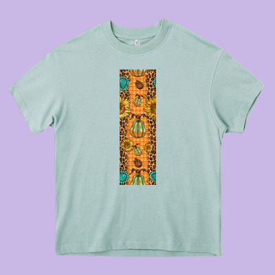 Pumpkin Fall Heavy Core Tee Designed By Bundleandbundleshop