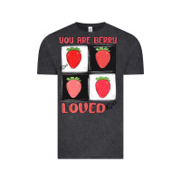 Vintage Black you are berry loved Vintage Tee - MaliasSmallBusiness
