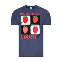 Vintage Denim you are berry loved Vintage Tee - MaliasSmallBusiness