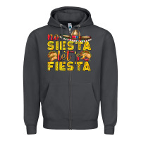 Smoke No Siesta Let's Fiesta Zipper Hoodie - texasbilliewilder