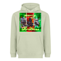 Matcha merry christmas gnomies Heavyweight Hoodie - CowGirlArtShop