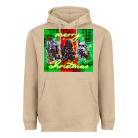 Mushroom merry christmas gnomies Heavyweight Hoodie - CowGirlArtShop
