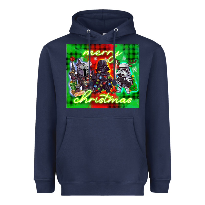 Merry Christmas Gnomies Heavyweight Hoodie by CowGirlArtShop | Teevron