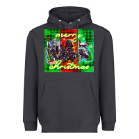 Smoke merry christmas gnomies Heavyweight Hoodie - CowGirlArtShop