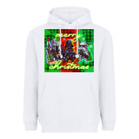 White merry christmas gnomies Heavyweight Hoodie - CowGirlArtShop