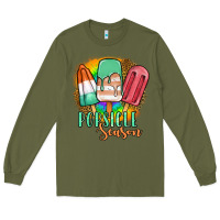 Army Green popsicle season Long Sleeve Tee - JahusDesignShop