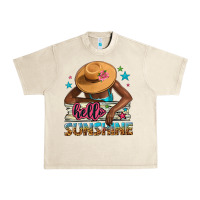 Sandshell hello sunshine Urban Heavy Tee - NancyCooperArtShop