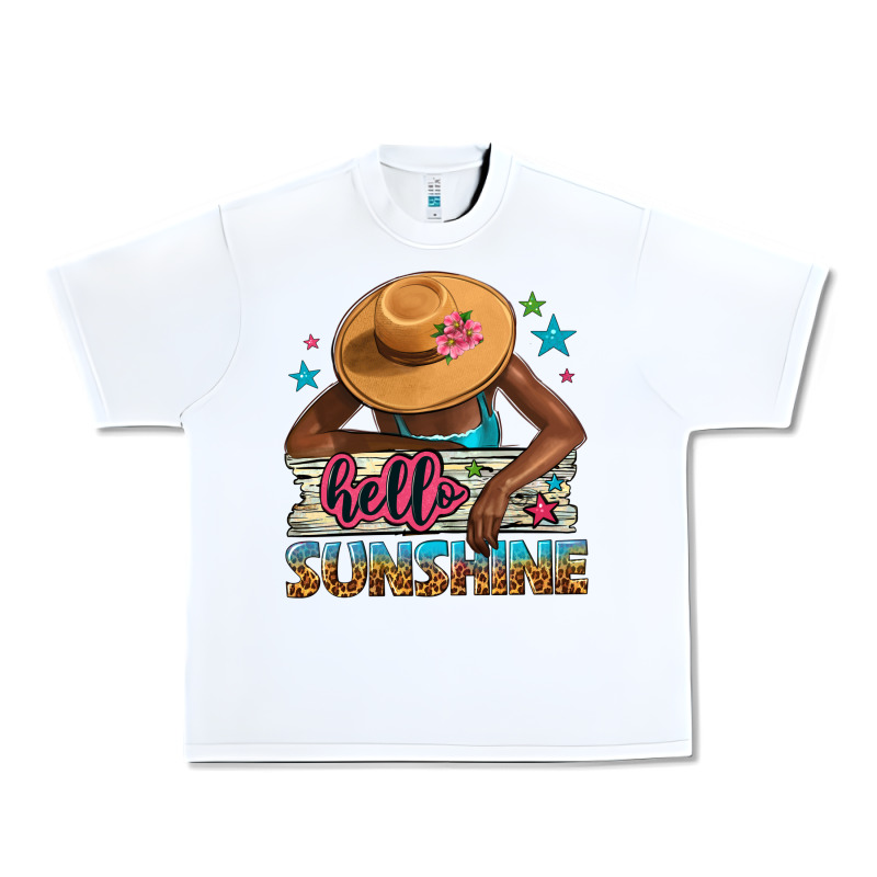 Hello Sunshine Urban Heavy Tee by NancyCooperArtShop | Teevron