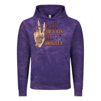 Cloud Purple more tattoos less anxiety Vintage Hoodie - MaliasSmallBusiness