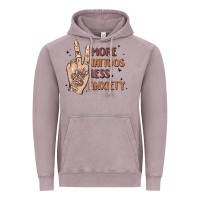 Vintage Zinc more tattoos less anxiety Vintage Hoodie - MaliasSmallBusiness