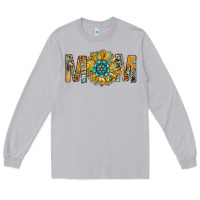 Moon Dust Western Mom With Gemstone And Sunflower Long Sleeve Tee - BundleAndBundleShop