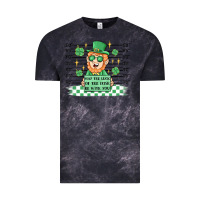 Cloud Black may the luck of the irish be with you Vintage Tee - MaliasSmallBusiness