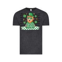Vintage Black may the luck of the irish be with you Vintage Tee - MaliasSmallBusiness