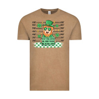 Vintage Coffee may the luck of the irish be with you Vintage Tee - MaliasSmallBusiness