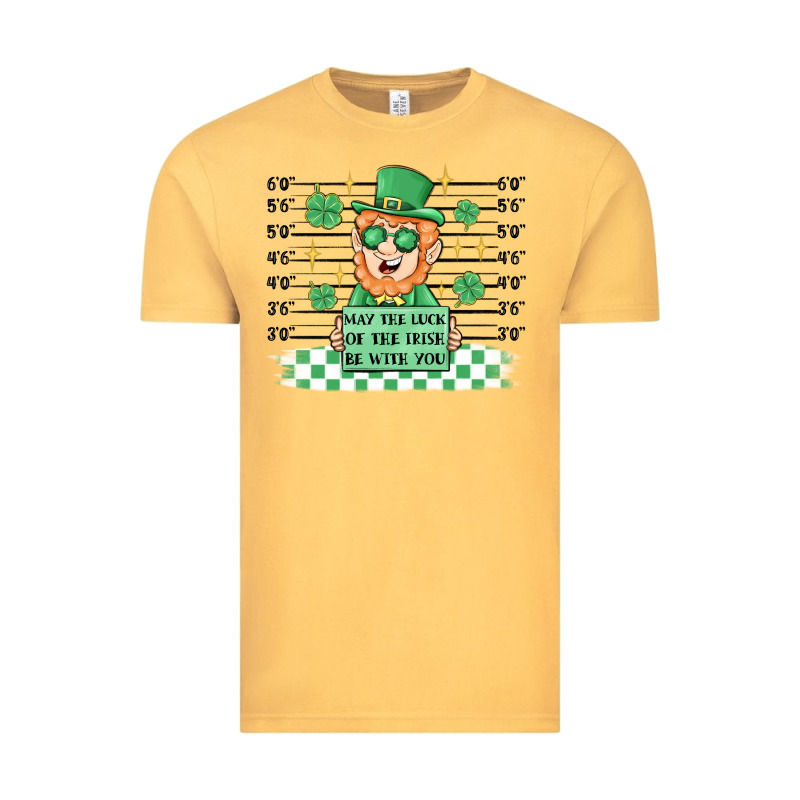 May The Luck Of The Irish Be With You Vintage Tee by MaliasSmallBusiness | Teevron