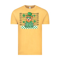 Vintage Mustard may the luck of the irish be with you Vintage Tee - MaliasSmallBusiness