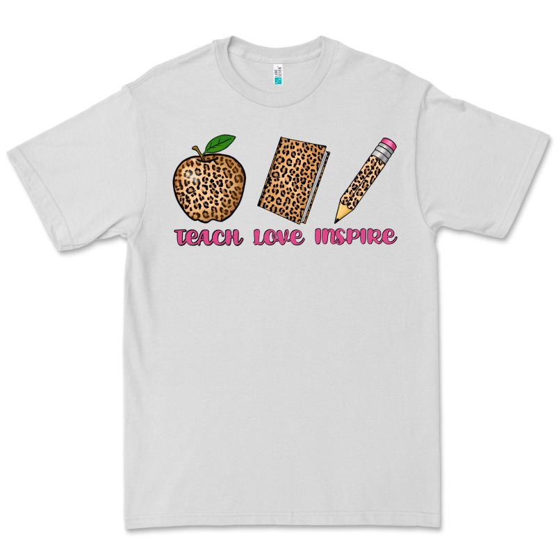 Teach Love Inspire Leopard Premium Tee by AdoDesignShop | Teevron