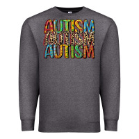 Charcoal Heather western autism Premium Sweatshirt - CowGirlArtShop