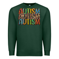 Sports Green western autism Premium Sweatshirt - CowGirlArtShop