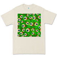 Bone halloween eye balls seamless pattern Premium Tee - BundleAndBundleShop
