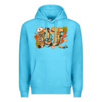 Ocean Blue fall rt Premium Hoodie - CowGirlArtShop