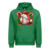 Emerald baseball christmas Urban Hoodie - FaDigitalArtStudio